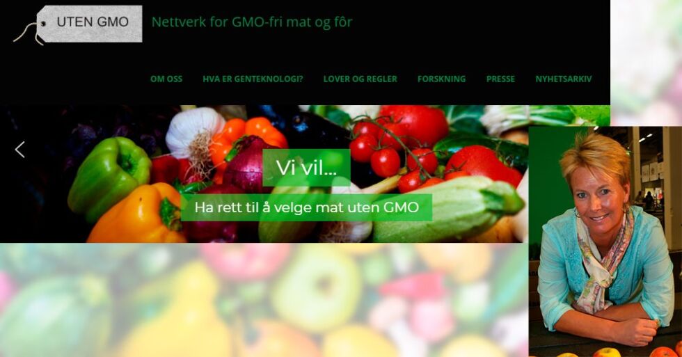 «Nettverk for GMO-fri mat og fôr» er ikke prinsipielt imot GMO, men de vil sikre retten til å kunne velge GMO-fritt. Til høyre: Daglig leder Aina Bartmann.