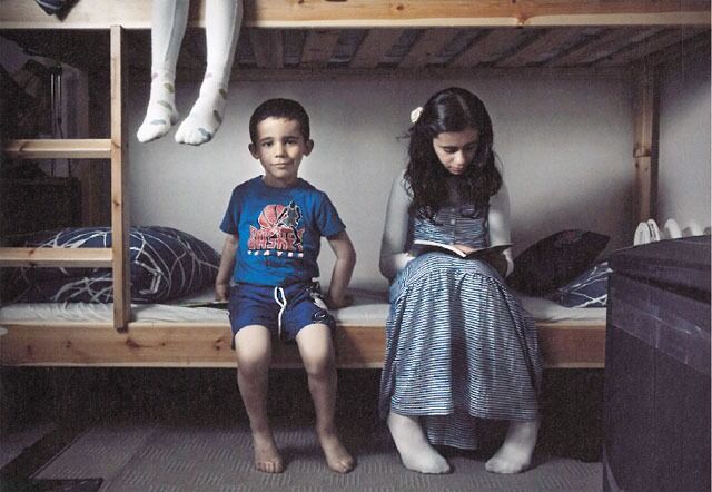 Zoher og Neda bor på asylmottak i Sandnes. Der har familien deres bodd siden 2003. Neda var drøyt to år da de kom. Zoher er født i Norge.
 Foto: Tine Poppe