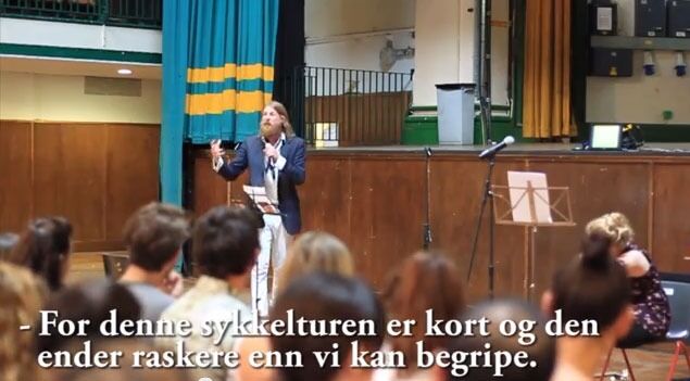 Lev livet mens du har det, og sett pris på det du har. Det er noen av verdiene som formidles under Sunday Assembly.