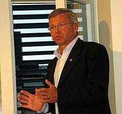 Tidligere statsminister Kjell Magne Bondevik holdt hovedinnlegget.