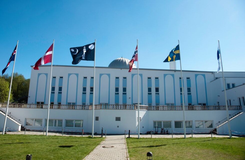Ahmadiyya Muslim Jama´at Norges moské på Furuset i Oslo.
 Foto: Furusetmoskeen