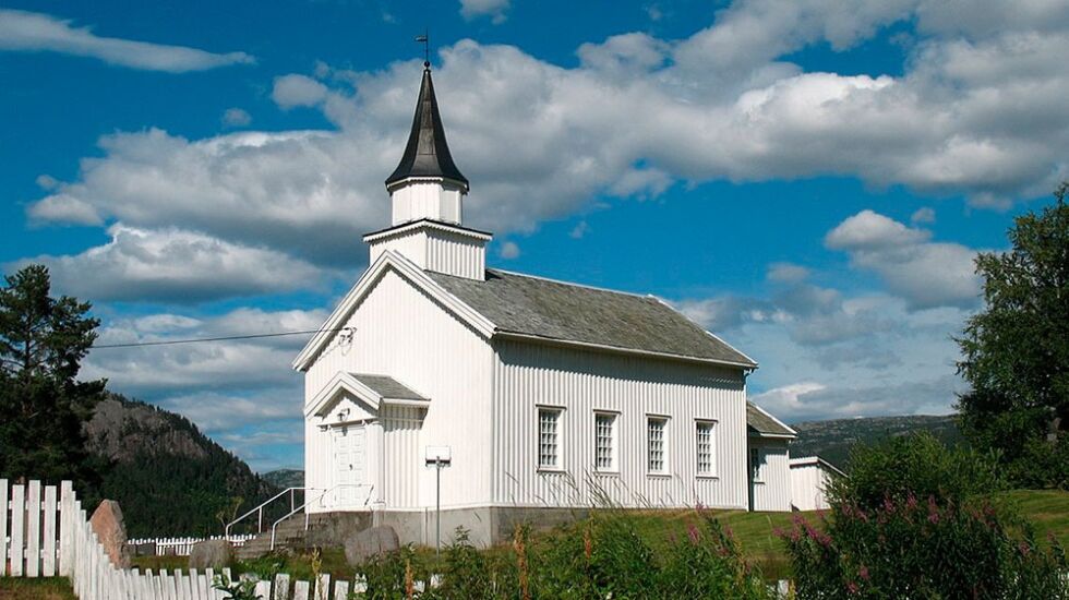 Mange av de mindre kirkene og kapellene rundt i Norge er ikke i bruk.
 Foto: Wikimedia commons@Siri J
