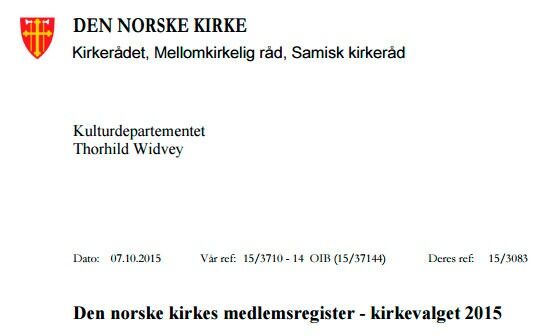 Rapporten fra Den norske kirke om problemene med medlemsregisteret, kom onsdag i forrige uke.