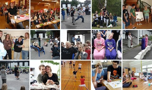 Se bilder fra sommerleirene til Humanistisk Ungdom 2007 - 2013 i boksen til høyre.
