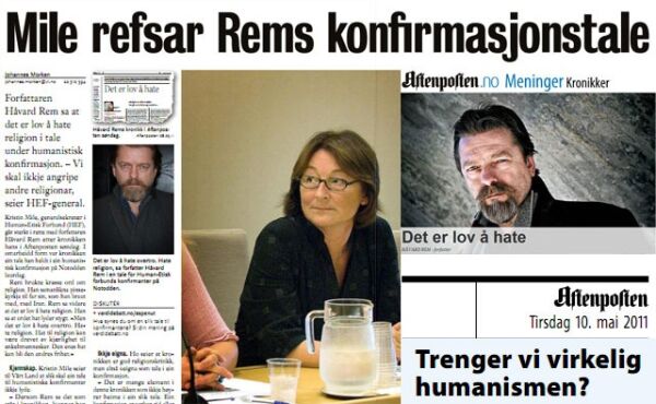 Mile beklager feil etter Rems tale
