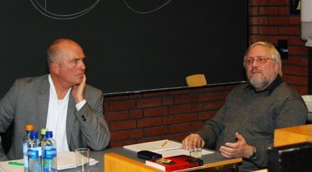 Hans Rustad og Lars Gule greide faktisk å diskutere det flerkulturelle Norge i over to timer uten å nevne islam en eneste gang.