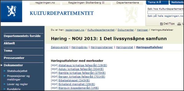 – Vær forsiktig med religion i fellesarealene