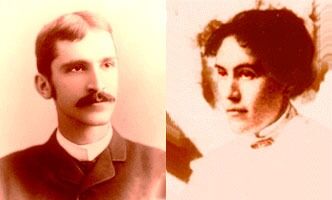 John Dewey og Alice Chipman Dewey - ca. 1885. Alice døde 68 år gammel i 1927, mens John levde til han ble 92 år.