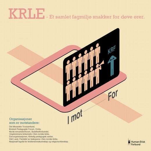 Overveiende nei til KRLE