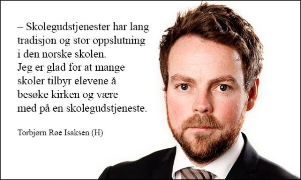 Lærere kan tvinges til å være med på gudstjeneste