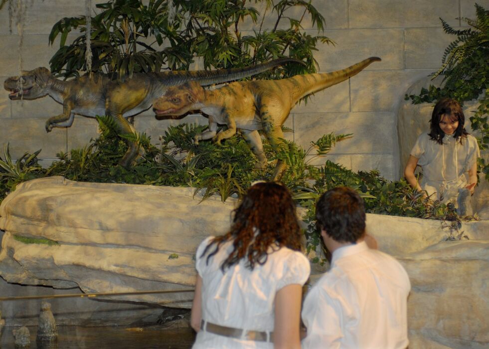 Den kristne rederen ­ Einar Johan Rasmussen har gitt 15 millioner til kreasjonistisk stiftelse. Bilde fra Creation Museum i Petersburg, Kentucky.
 Foto: NTB Scanpix / REUTERS/John Sommers II