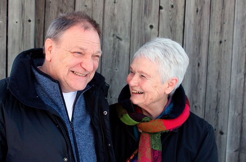 Sammen med samboeren Anne Hagen har Johny Gullaker Johnson drevet Humanistisk konfirmasjon på Kongsvinger i rundt 25 år.
 Foto: Anne Eriksdatter Bye