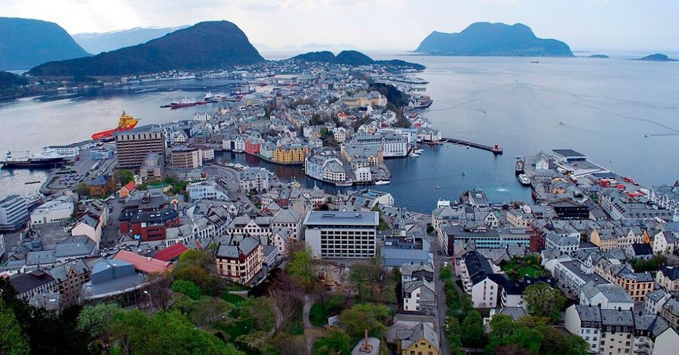 Det er Ålesund som har kommet lengst i arbeidet med å sikre et livssynsnøytralt seremonirom.
 Foto: Wikipedia commons@GangerRolf