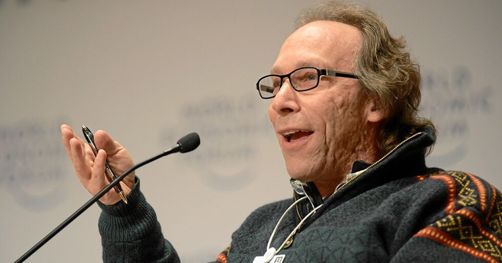 Lawrence Krauss under World Economic Forum i Davos i 2013.
 Foto: World Economic Forum