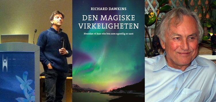 Biologiprofessor Dag O. Hessen anbefaler på det varmeste Richard Dawkins nye populærvitenskapelige bok på norsk, Den magiske virkeligheten.
 Foto: Frida Sebina Skatvik/Even Gran