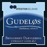 Ølet Gudeløs har logoen til Ateistisk Selskab på etiketten.
