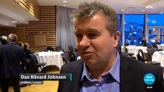 Ordfører i Lyngen, Dan-Håvard Johnsen, mener det har begynt å brenne under føttene på Opplysningsvesenets fond.