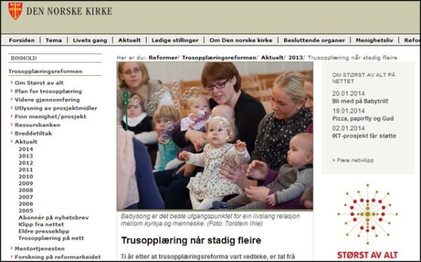 Greit med konfirmasjons- undervisning i skoletida