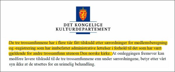 De nordiske kirkesamfunnene får ikke utsatt frist
