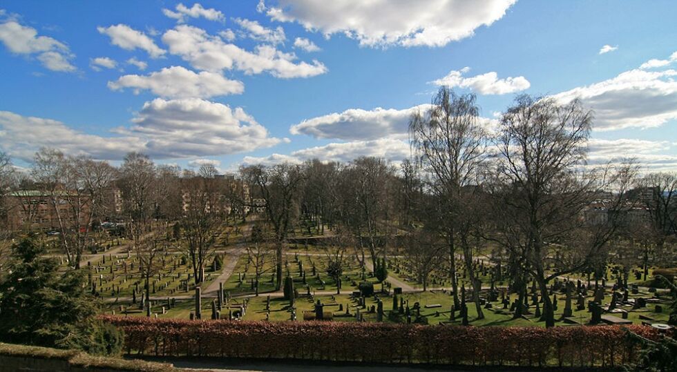 Her er en av gravlundene Lene Mürer nå vil få driftsansvaret for - Vår Frelsers gravlund i Oslo.
 Foto: Wikipedia commons@Mahlum