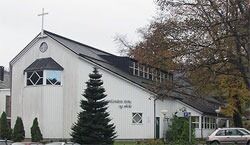 I Egersund holder Menigheten Samfundet til. Her er menighetens kirke i rogalandsbyen
