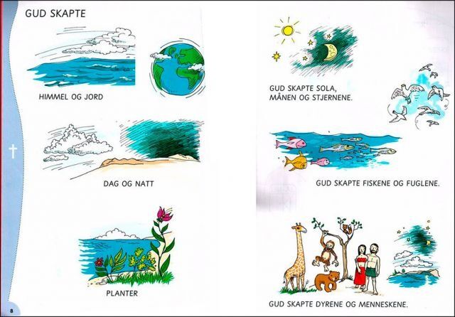 Her er illustrasjonene fra læreboka Vi i verden som er i bruk ved Presterød skole i Tønsberg.