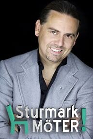 Intervjuserien på TV8 går under "Sturmark möter". Les mer på nettsidene til TV8.