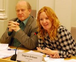 Venstres Odd Einar Dørum og Dagrun Eriksen fra Krf stilte flest spørsmål under høringen.