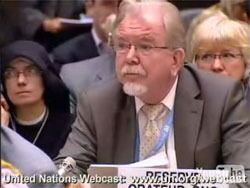Roy Brown fra IHEU ble stadig ble avbrutt av Egypt og Pakistan da han i mars 2008 ønsket å kritisere de muslimske landenes sharia-lover i FNs menneskrettighetsråd.