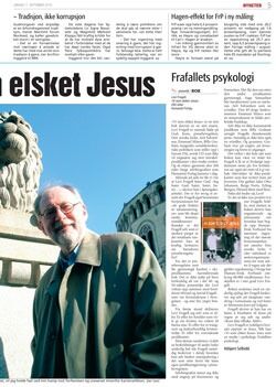 Samfunnsredaktør Vebjørn Selbekk har anmeldt boka under overskriften «Frafallets psykologi». Faksimile DagenMagazinet