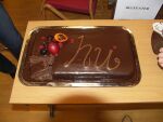 Stiftelsesleiren 2007 – Fersk kake rett etter at Humanistisk Ungdom vedtok navnet og seg selv som organisasjon. Foto: HU