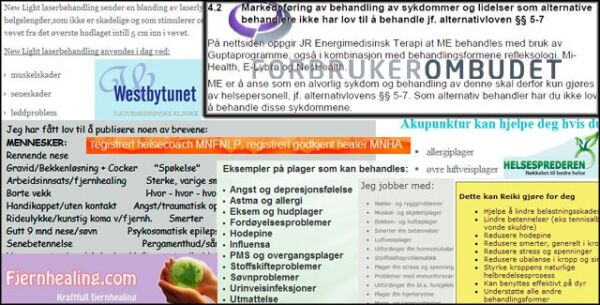 «Som alternativ behandler har du ikke lov å behandle disse sykdommene»