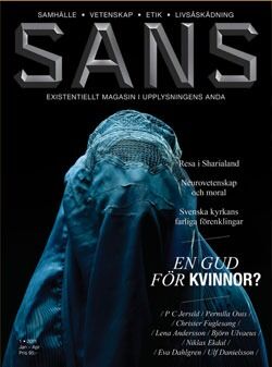 Det nye magasinet Sans fra svenske Fri Tanke Forlag fikk kritikk for forsiden med burkakledd kvinne.