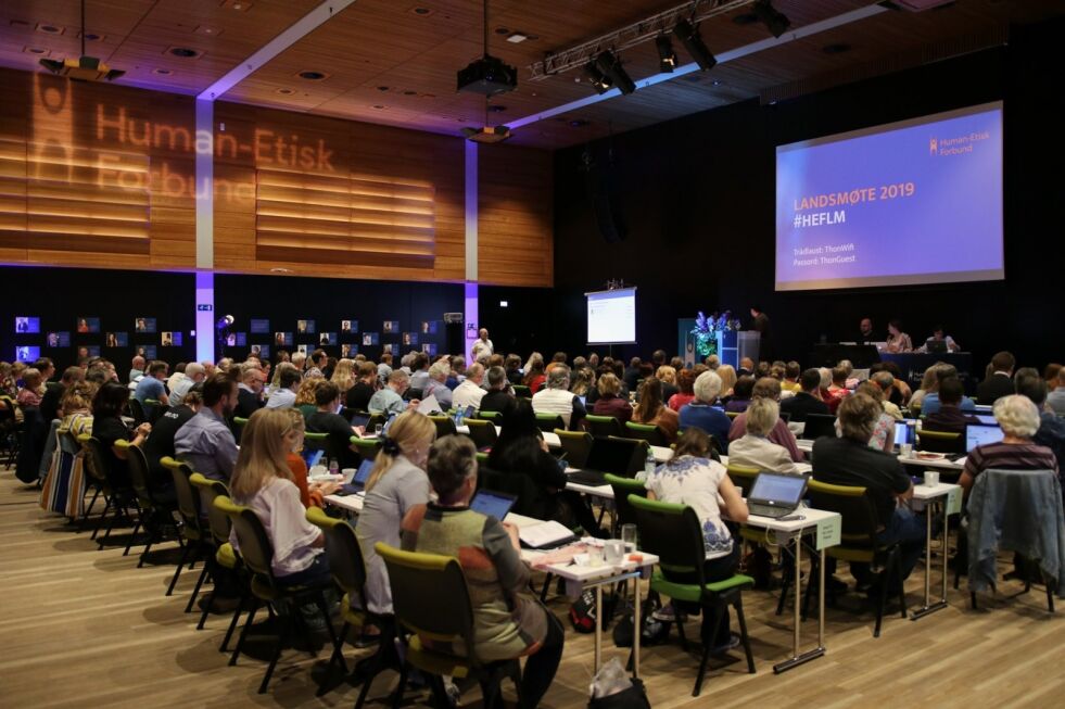 På landsmøtet i Human-Etisk Forbund møtes både unge og gamle i organisasjonen,
 Foto: Human-Etisk Forbund