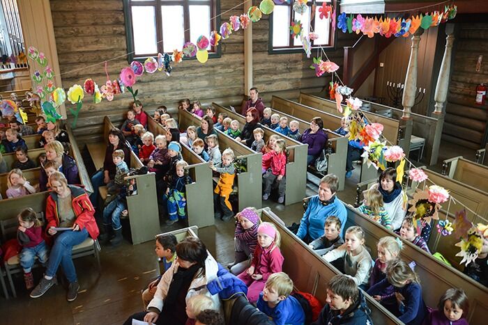 Skoler og barnehager over hele landet inviteres av kirken til å bruke kirken.
 Foto: Cathrine Loraas Møystad