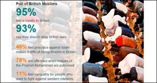 78 prosent blir fornærmet av Muhammed-karikaturer
