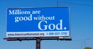 God nyhet for humanister: Stadig færre amerikanere mener gudstro er nødvendig for god moral