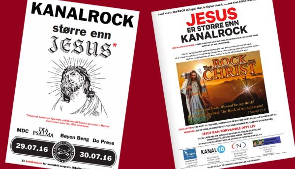 Annonsekrig mellom pønkefestival og privatperson
