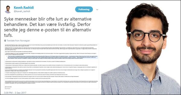 Lege anmelder alternativ behandler for kvakksalveri