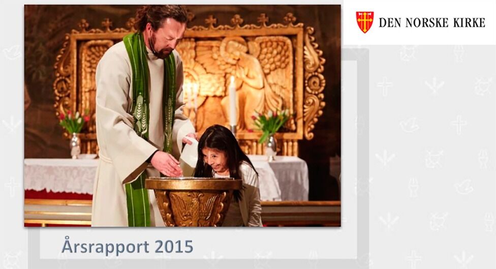 Medlemsandelen i Den norske kirke er nå 73 prosent av befolkningen. Andelen har svekket seg jevnt de siste årene.