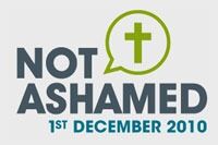 I går ble kampanjen Not ashamed lansert. Den kristne tenketanken Ekklesia og British Humanist Association reagerer sterkt.