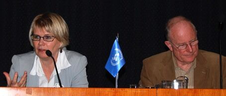 Berit S. Thorbjørnsrud og Tore Lindholm, begge fra Universitetet i Oslo, holdt innledninger under tittelen ""The Universal Declaration of Human Rights - How universal?"