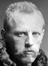 Fridtjof Nansen (1861-1930) var en norsk polarfarer, oppdager, diplomat og vitenskapsmann. I 1922 fikk han Nobels fredspris etter sin store internasjonale innsats for flyktningene etter første verdenskrig.