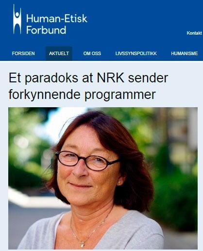 Det er et paradoks at NRK sender forkynnende programmmer, slår HEFs generalsekretær Kristin Mile fast i en kommentar til forbundets høringsuttalelse.