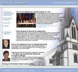 Forum for statskirken gjør hva de kan for at Den norske kirke også i framtiden skal styres av politikere.