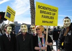 Andreas Heldal-Lunds nettsted Xenu.net trekkes fram i de fleste sammenhenger der scientologikirken kritiseres. Dette bildet er fra Los Angeles. Se flere bilder her.
