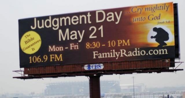 Det ble ikke noe dommedag den 21. mai. Family Radio forstår at folk er skuffet, men tror det skyldes at Gud trenger mer tid på å få folk til å omvende seg.