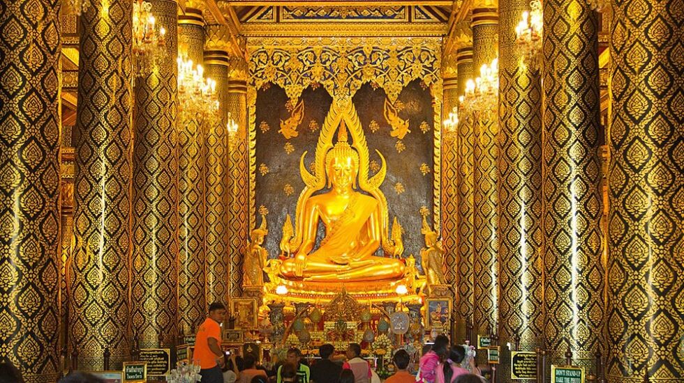 Wat Phra Si Rattana Mahathat-tempelet i Phitsanulok, Thailand.
 Foto: Wikimedia commons@JJ Harrison