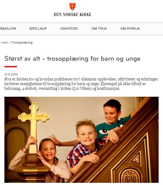 Den norske kirke får over 300 millioner kroner av staten hvert år for å drive trosopplæring mot barn og unge. Her kan du se noe av det kirken bruker pengene på.