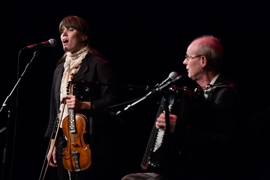 Benedicte Maurset og Gabriel Fliflet er to av Norges fremste folkemusikere.
 Foto: Silje Katrine Robinson